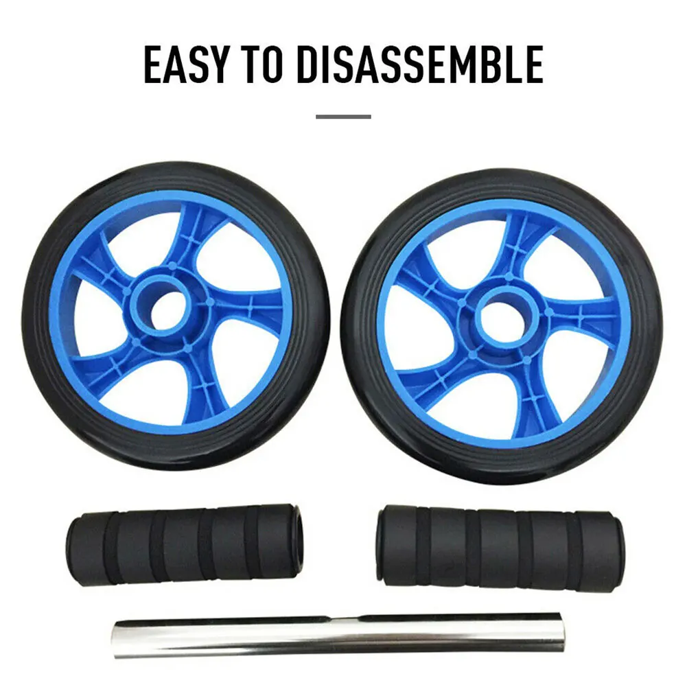 Fitness Wheel Abdominal Power Wheel Ab Roller Gym Roller Waist Arm Leg Family Fitness Products Abdominal Muscles Exercise Wheel