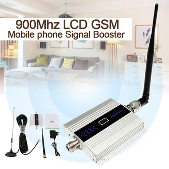 

Pohiks 1pc 900Mhz LCD Repeater Booster Amplifier Extender Mobile Phone Signal Booster Cellular Amplifiers for Indoor Use
