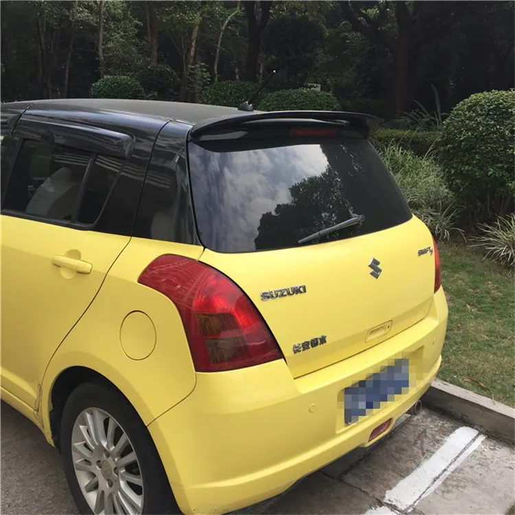 Спойлер для Swift 2008 2014 спойлер Suzuki YCK из АБС пластика цветной задний крыла