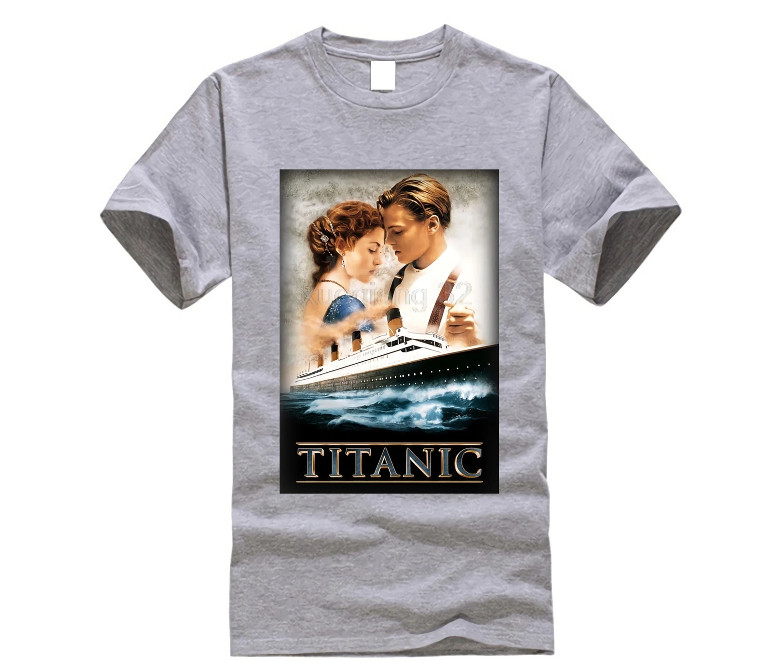 Vintage 1996 Titanic Movie Promo Black T Shirt Leonardo DiCaprio sz S 2XL Cool Summer Tees футболка|Футболки| |