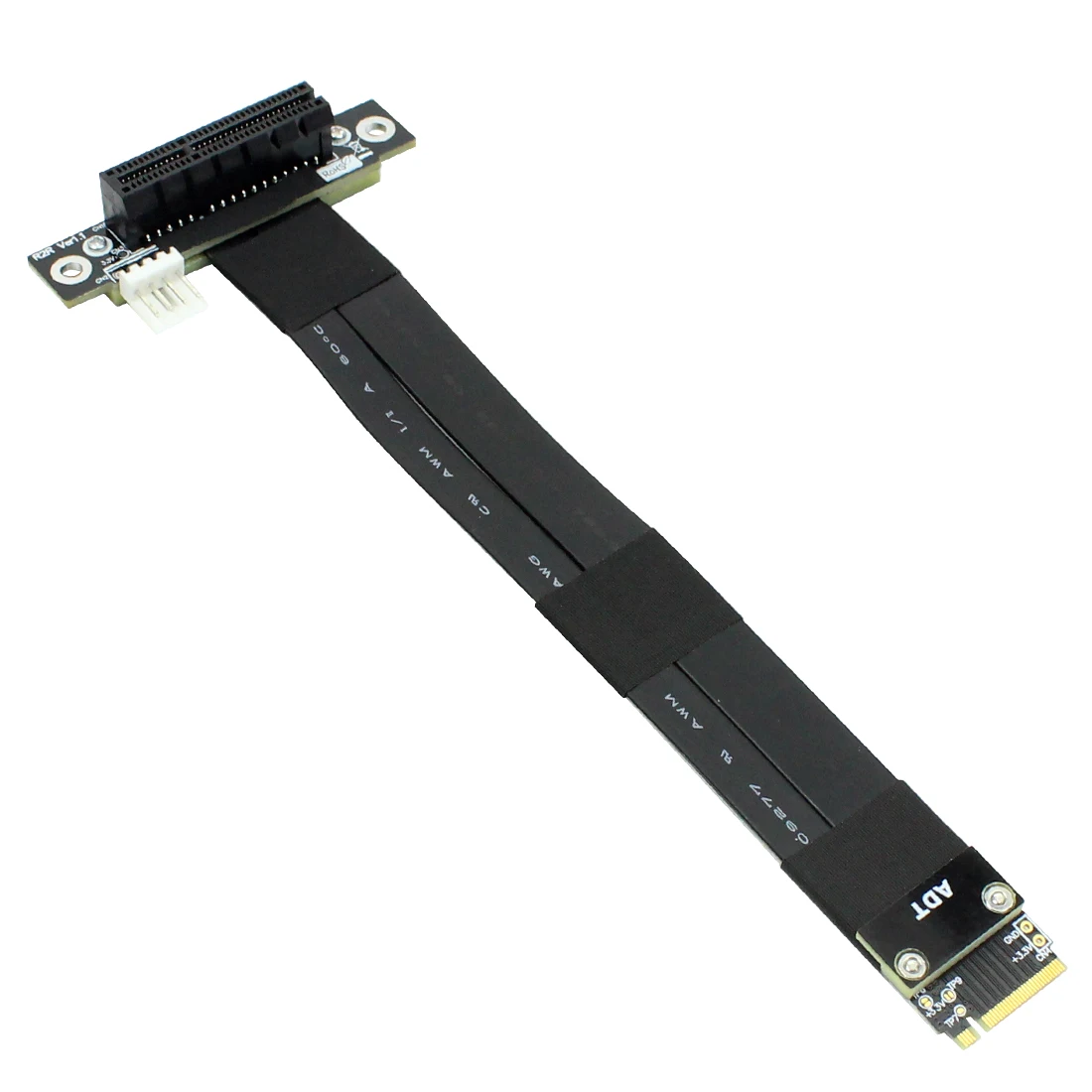 Карта расширения Riser PCIe x4 3 0 PCI E 4x к M.2 M Key 2280 кабель Gen3.0 M2 Express Удлинительный шнур