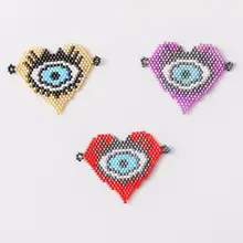 G. YCX 5 шт. Miyuki Loom браслет Красный кисточкой любовь тепло Браслеты Шарм пара подходящие ювелирные аксессуары пляж Bileklik подарки