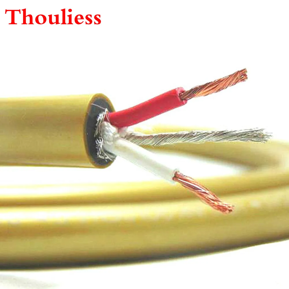 Thouliess HIFI Cardas HEXLINK GOLDEN 5C Grade Fever HI-END Audio Cable RCA Interconnector | Электроника
