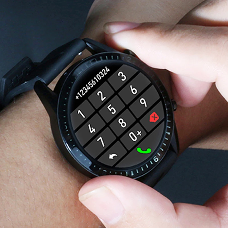 Смарт-часы Reloj Inteligente мужские 2020 Android Bluetooth для звонков Huawei Apple Iphone Ios | Электроника