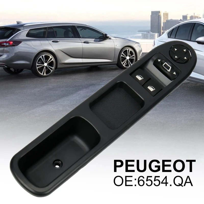 Переключатель окна Управление Кнопка автомобильный стеклоподъемник Для peugeot 207 207SW 207CC производство продукции уже существующих марок: 6554.QA-9654859677