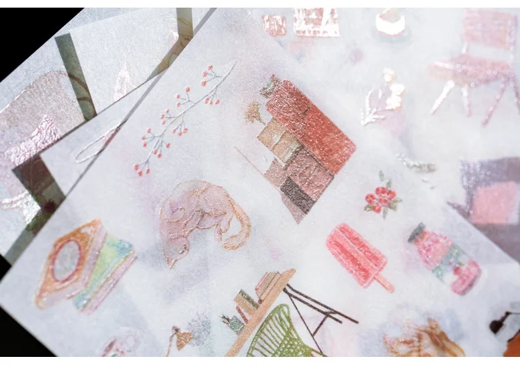 6 шт./упак. с изображением Hello Kitty серии стикеры для детей DIY дневник в стиле Скрапбукинг фото Ablums