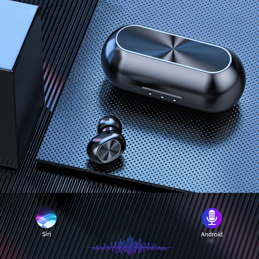 TWS V5.0 Bluetooth наушники Беспроводная гарнитура спортивные беспроводные стерео наушники HIFI наушники с микрофоном для телефона