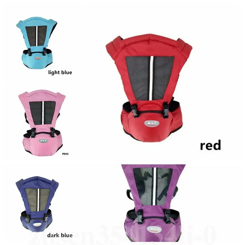 Infant Hip Seat Newborn Waist Hip Seat Wrap Belt Sling Backpack Front Back Chest Multifunction Breathable Carriers