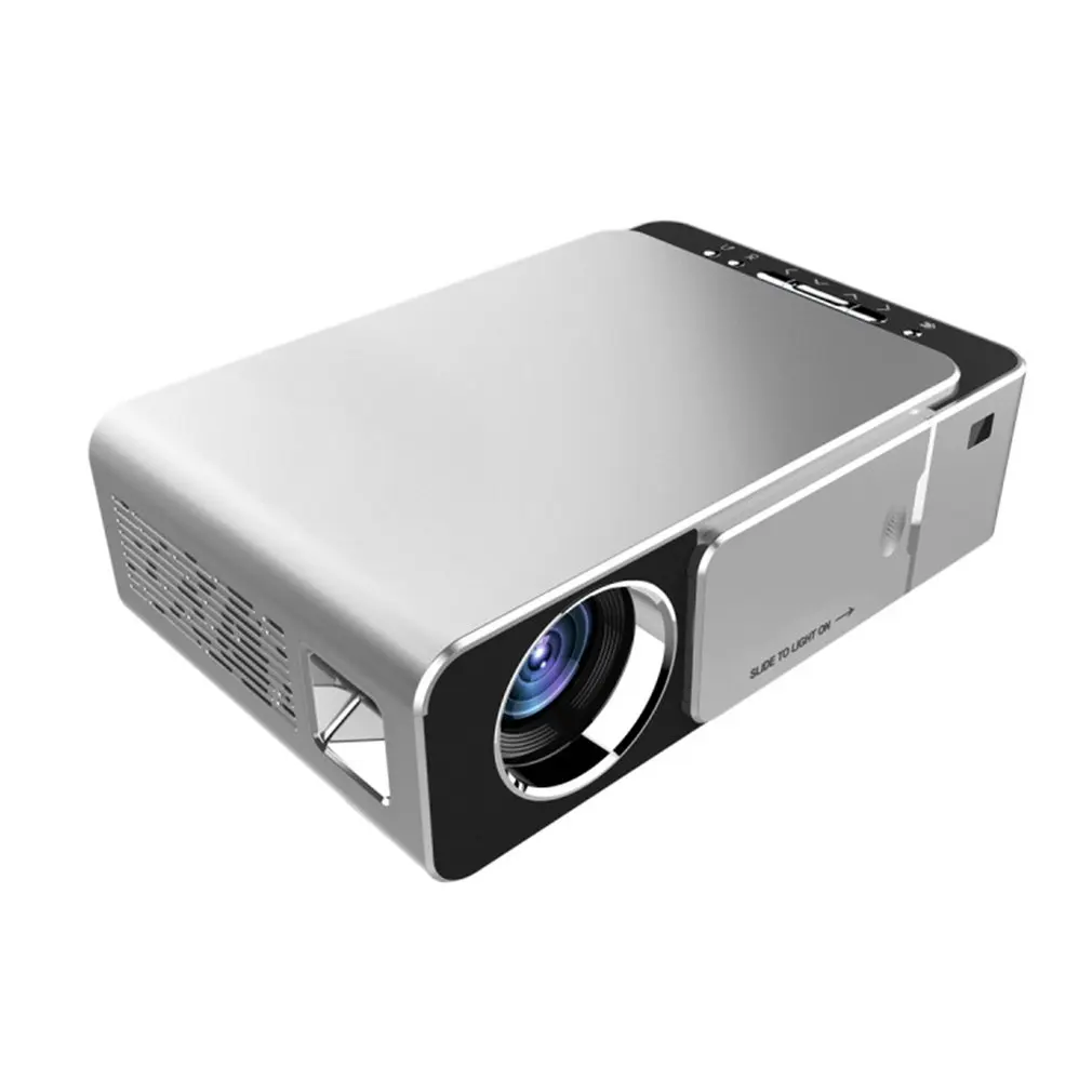 

EU Plus T5 Projector Mini 720P Portable Home Office Support Hd 1080P Projector 30-200 Inch Projection Picture Size