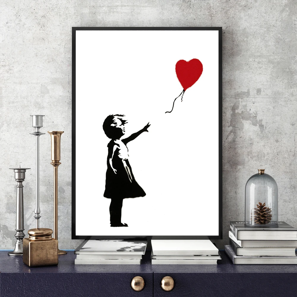 NOOG Banksy постеры и печать, современная живопись на холсте, Морден-либерализм, настенное искусство для скандинавских гостиной, спальни, домашний декор, часть 1