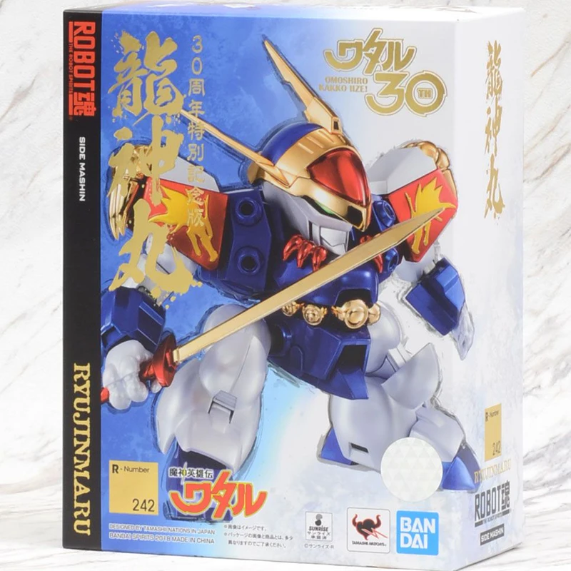 Робот Bandai Soul 30th anniversary гальваническое покрытие цвет Ryujinmaru GUNDAM Majin Eiyuuden Wataru фигурка модель модификация