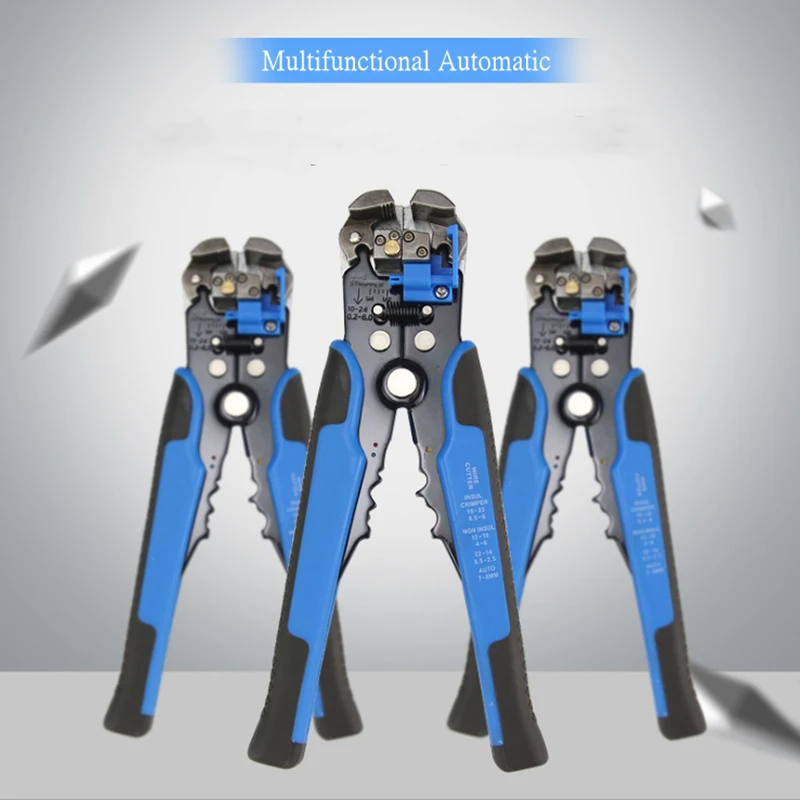 

Wire Stripper Multifunctional Crimper Cable Cutter Automatic Stripping Wiring Stripping Crimping Pliers Terminal Tools Cutting