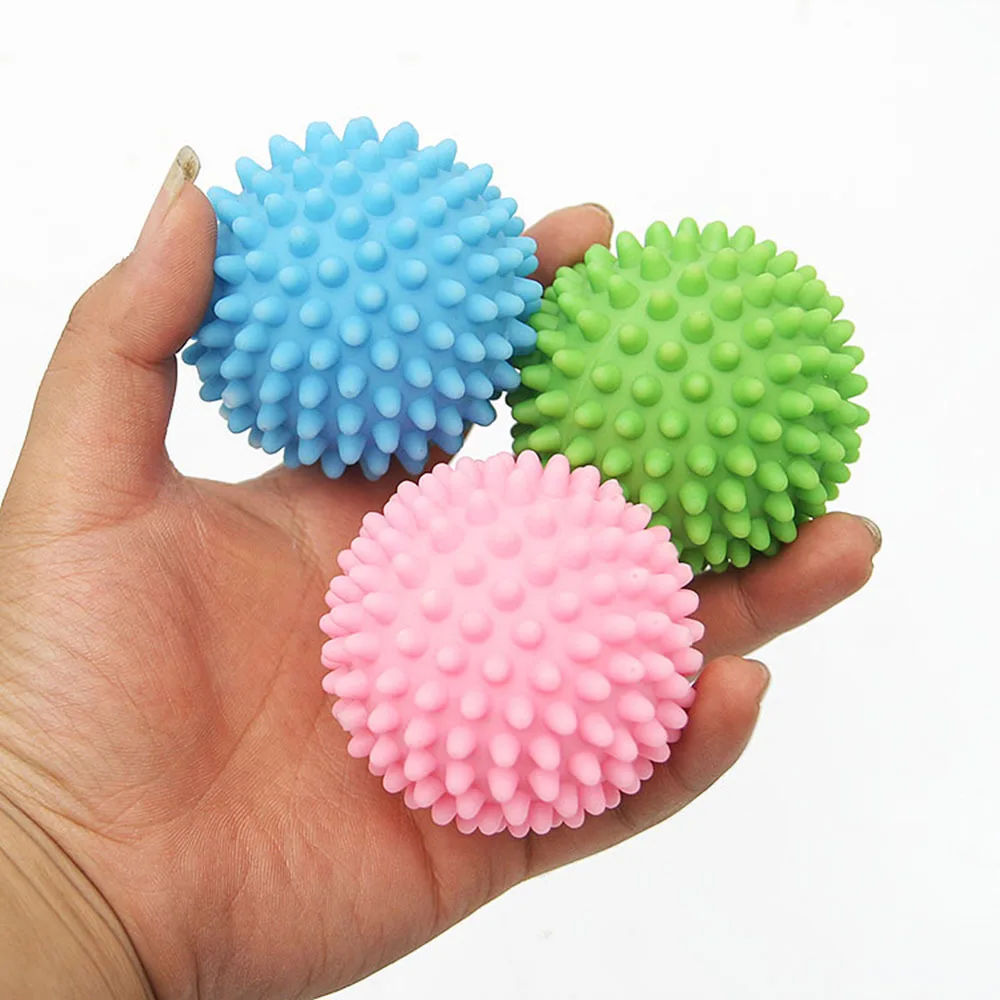 

Cross Border Hot Sales Direct Selling Large Size Laundry Ball Magic Decontamination PVC Washing Machine Hollow Spheres Strong Cl