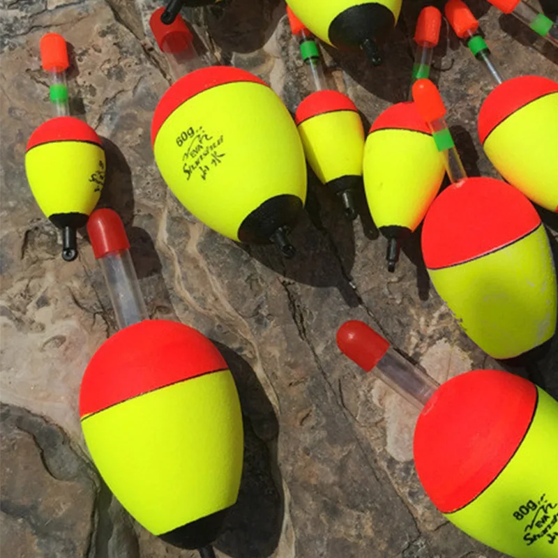 1 шт. 5g 100 г рыболовный поплавок из пенопласта буй трубки пены Boias de pesca Flotador