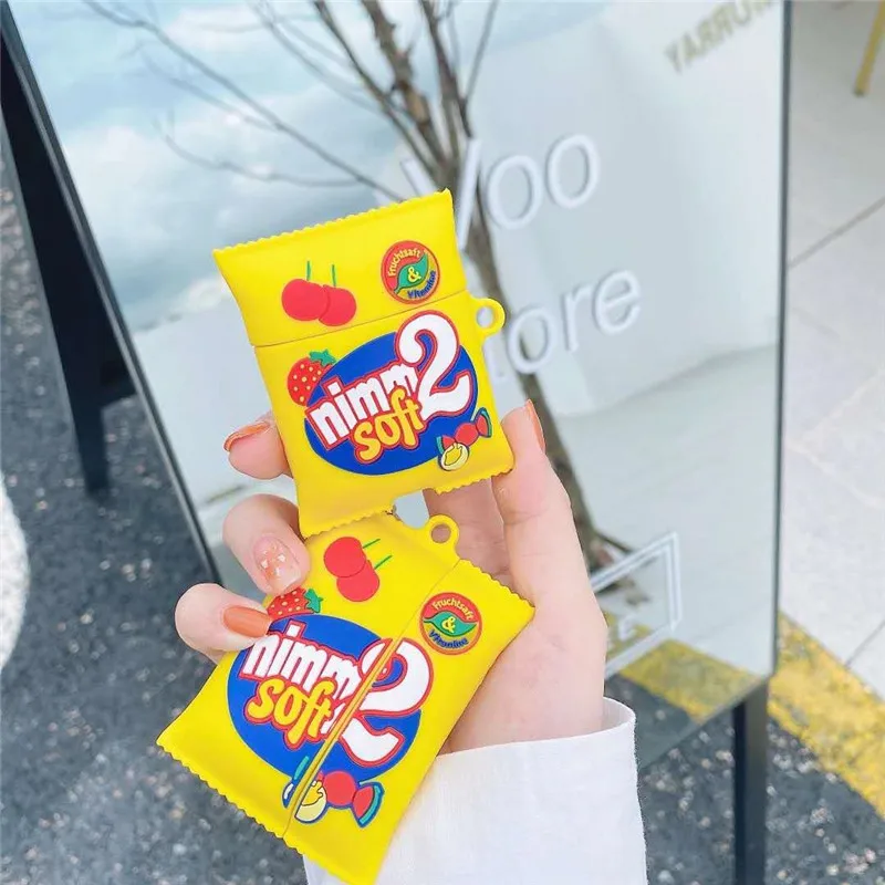 

For Airpods Case,Funny Sugar Case For Airpods 1/2 Case,Soft Silicone Earphone Headphone Cover For Airpods Pro Case