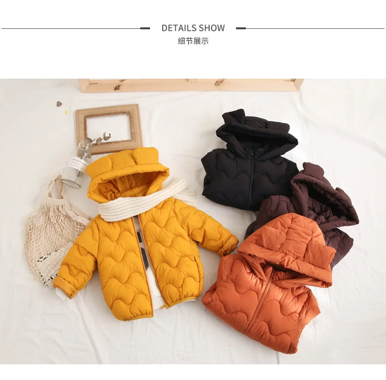 Selling Autumn Winter Warm Jackets For Girls Coats For Jackets Baby Girls Jackets Kids Hooded Outerwear Coat Children Clothes