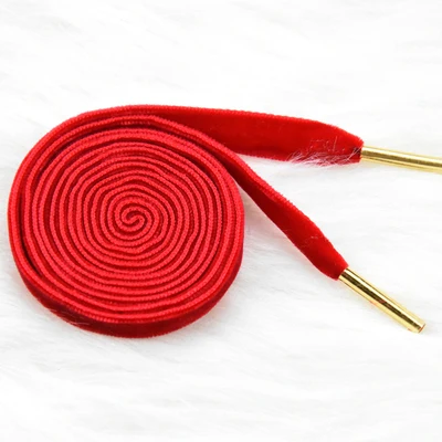 Red 80 см/120 см длина 1 см ширина Двусторонняя Бархатная поверхность шнурки для женщин и мужчин черная цветная кожаная Спортивная повседневная обувь шнурки - Цвет: Red