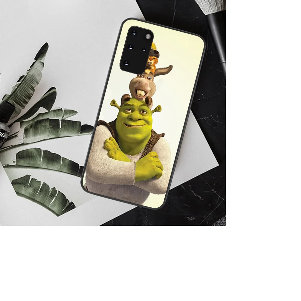 NBDRUICAI мультфильм Moive Шрек чехол для телефона Samsung S20 ultra S5 S6 S7 edge S8 S9 plus S10 plus|Бамперы|