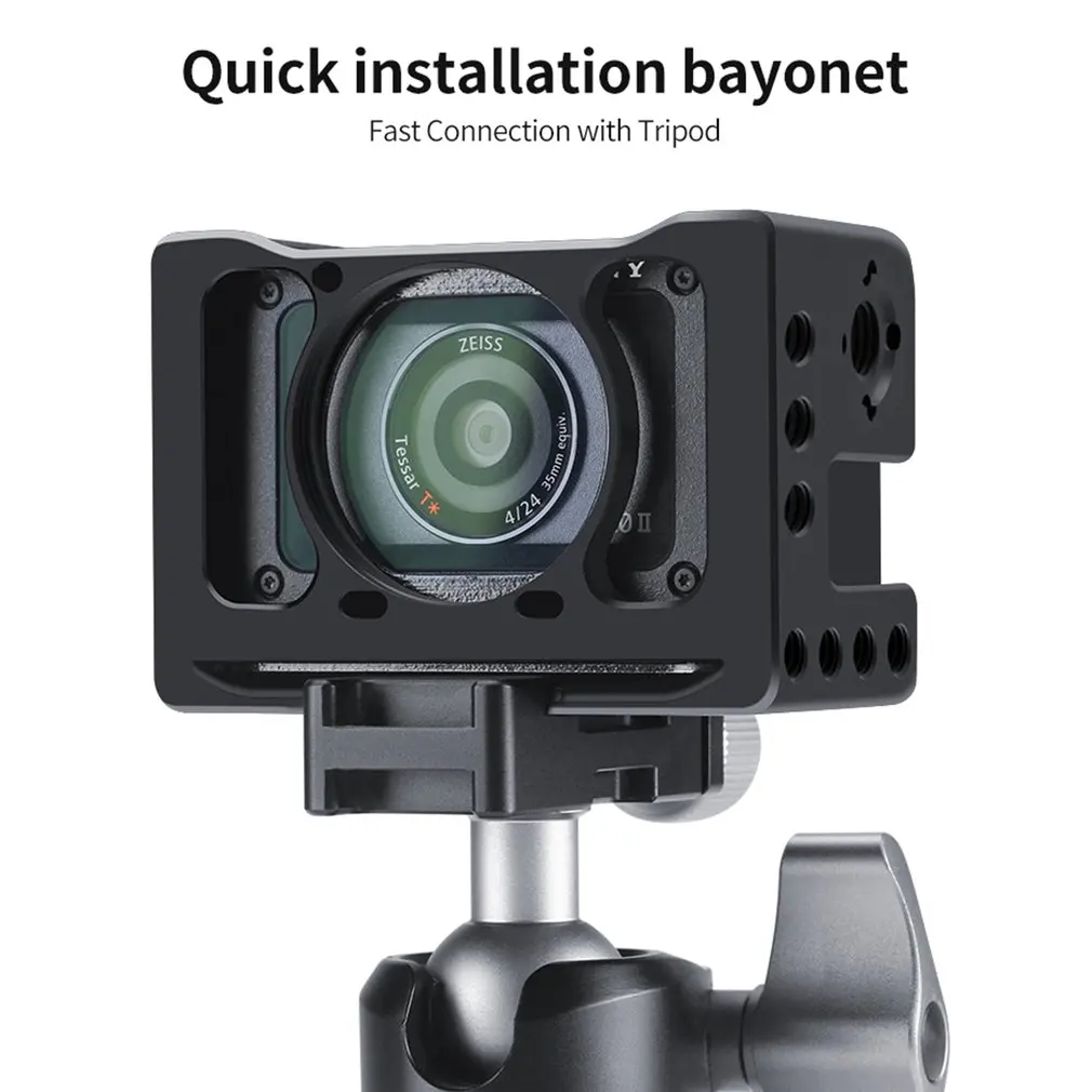 Ulanzi для SONY A6400 камера клетка для кролика Vlog аксессуары камеры металлические перчатки камера клетка для кролика