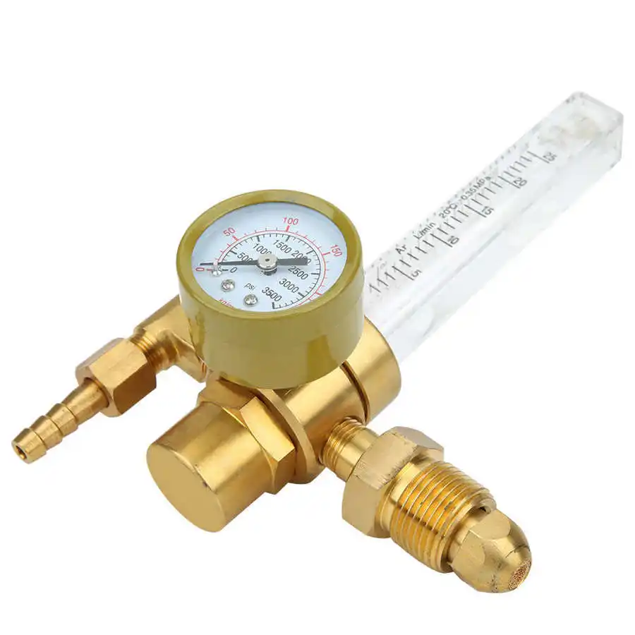 TS E0131 0 25 л/мин латунный регулятор CO2 расхода газа с разъемом для регулятора