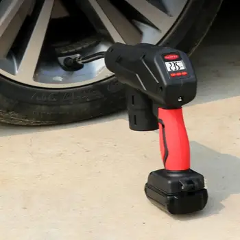 

Portable Tire Inflator Auto Hand Held Air Pump Digital LCD Rechargeable Battery Dual-Use Car Tires Electric Refill