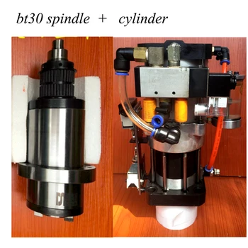 

high speed ATC BT30 automaitc spindle for cnc machine / cutting machine 10000rpm +cylinder