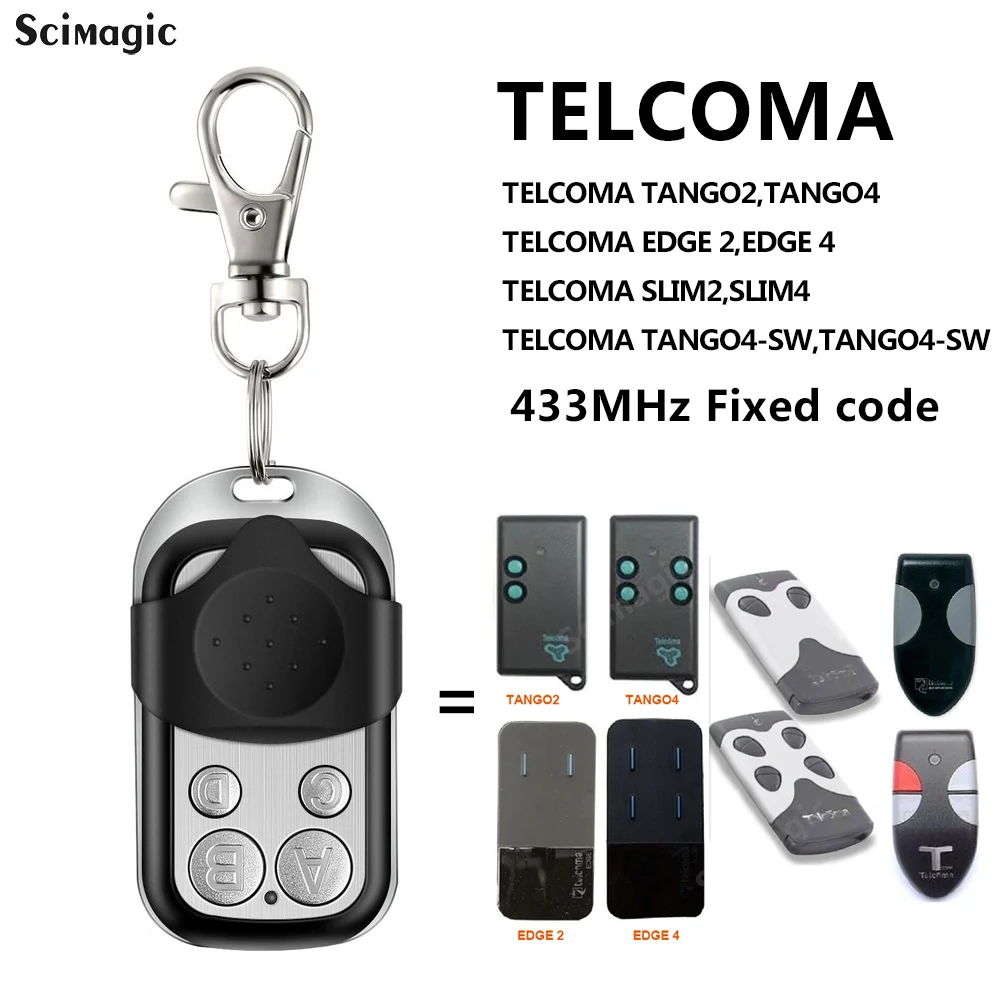 TELCOMA TANGO2-SW / TANGO4-SW дубликатор дистанционного управления 433 92 MHz гаражные ворота