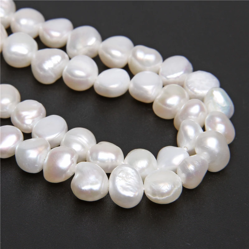 Lot 10 3mm-5mm White  Freshwater Potato Irregular  Pearls Gemstone Loose Beads 