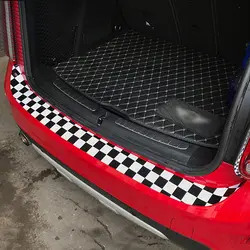 Автомобильный задний бампер стикер багажника Внешняя защита украшения для BMW MINI Cooper F54 F55 F56 F60 R55 R56 R60 аксессуары для укладки