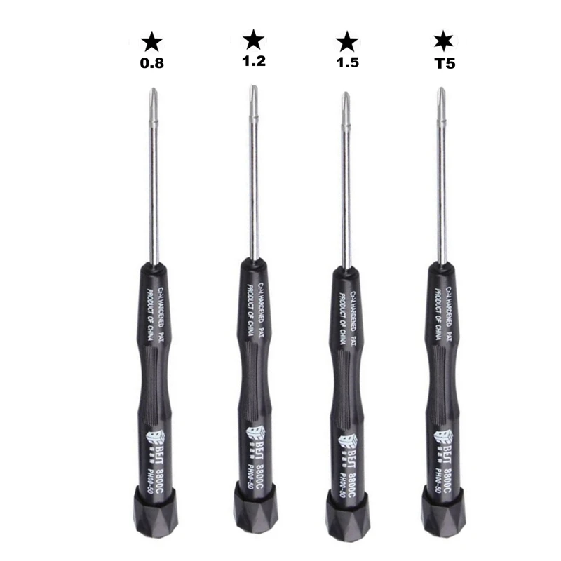Набор отверток 0 8 мм 1 2 5 P2 P5 P6 Pentalobe T5 Torx отвертка для iPhone MacBook Pro Air Retina инструмент