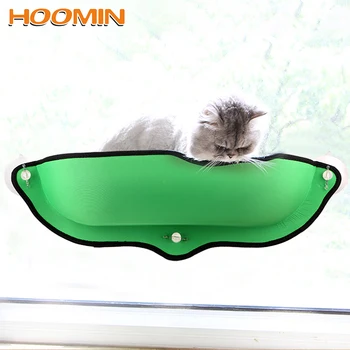 

HOOMIN Window Suction Cups Warm Bed For Pet Cat Puppy Ferrets Rabbit Dog Cat Hammock Bed Basking Cat Nest 2 Colors