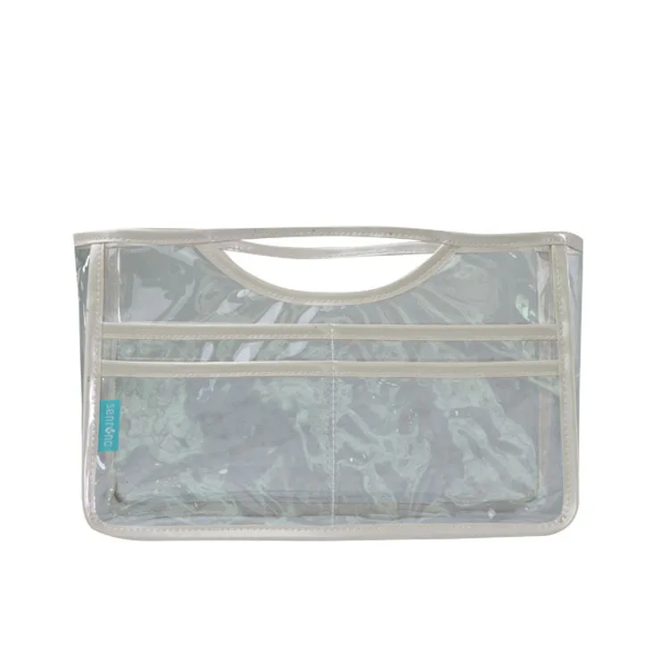 

Japan New Style Foreign Trade Transparent Washed Bag Simple Portable Cosmetic Bag Multi-functional Washed Storgage Bag Manufactu