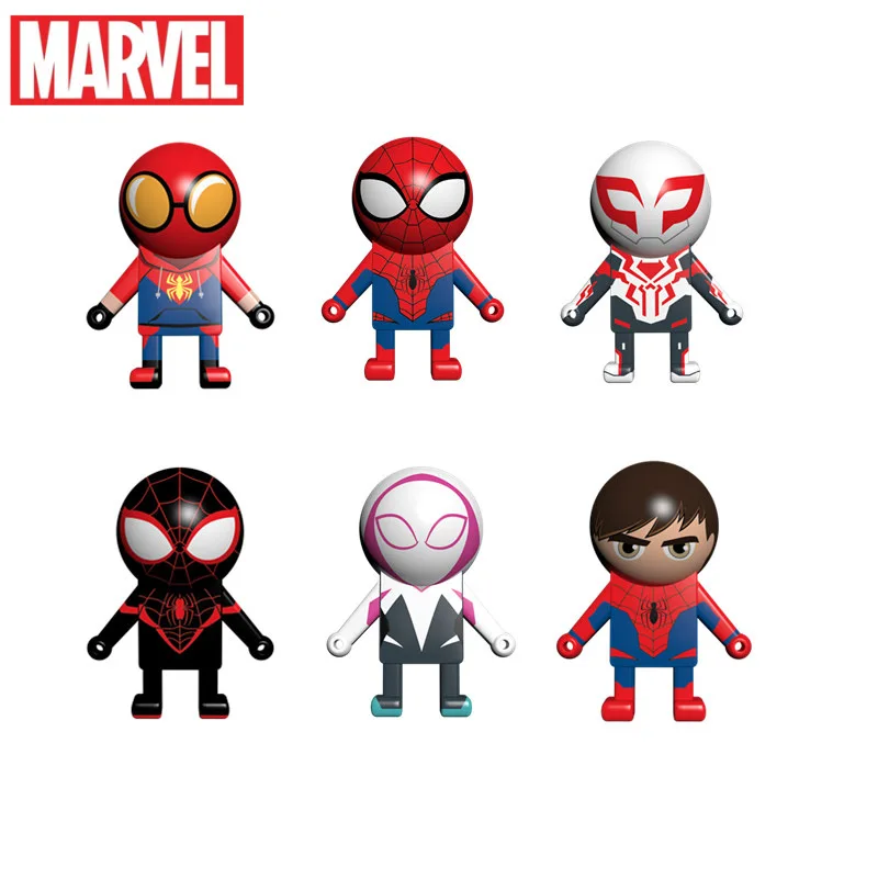

Clione Marvel Marvel Spider-Man Tide Play Blind Box Blind Package Demolition Raku Can Dynamic Climbing up A Wall Doll Model