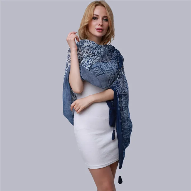 navy blue 175X100cm Большой размер летняя Пашмина шарф Женская длинная шаль с принтом Сексуальная Пляжная накидка женские темно-синие шарфы 175*100 см - Цвет: navy blue 175X100cm