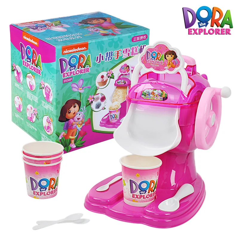  Genuine Dora Ice Cream Machine GIRL'S Model Mini Kitchen Tableware Play House Toys Children 3-6-Yea - 4000460381188