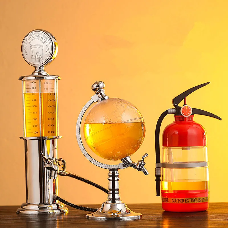 

1Lbeer Wine Liquor Dispenser Metal Pump Gas Station Alcohol Liquid Soft Drink Beverage Pourer Machine