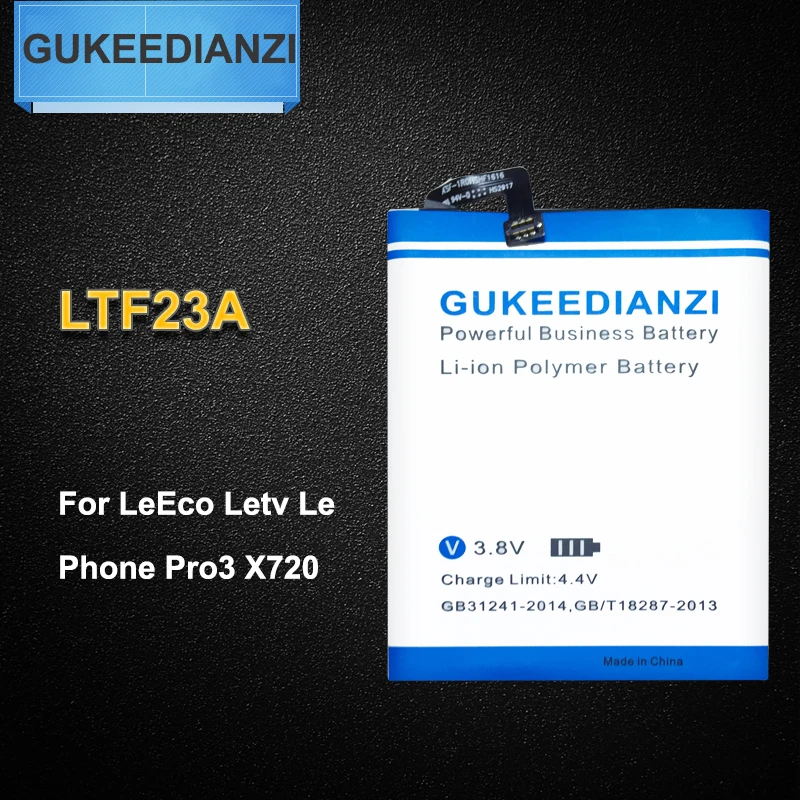 

GUKEEDIANZI LTF23A Real 4070mAh Battery For Letv Pro3 X720 Strong Endurance Phone Replacement High Capacity Batteries