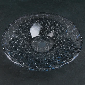 

Round dish "Hoarfrost", d = 30 cm, color graphite