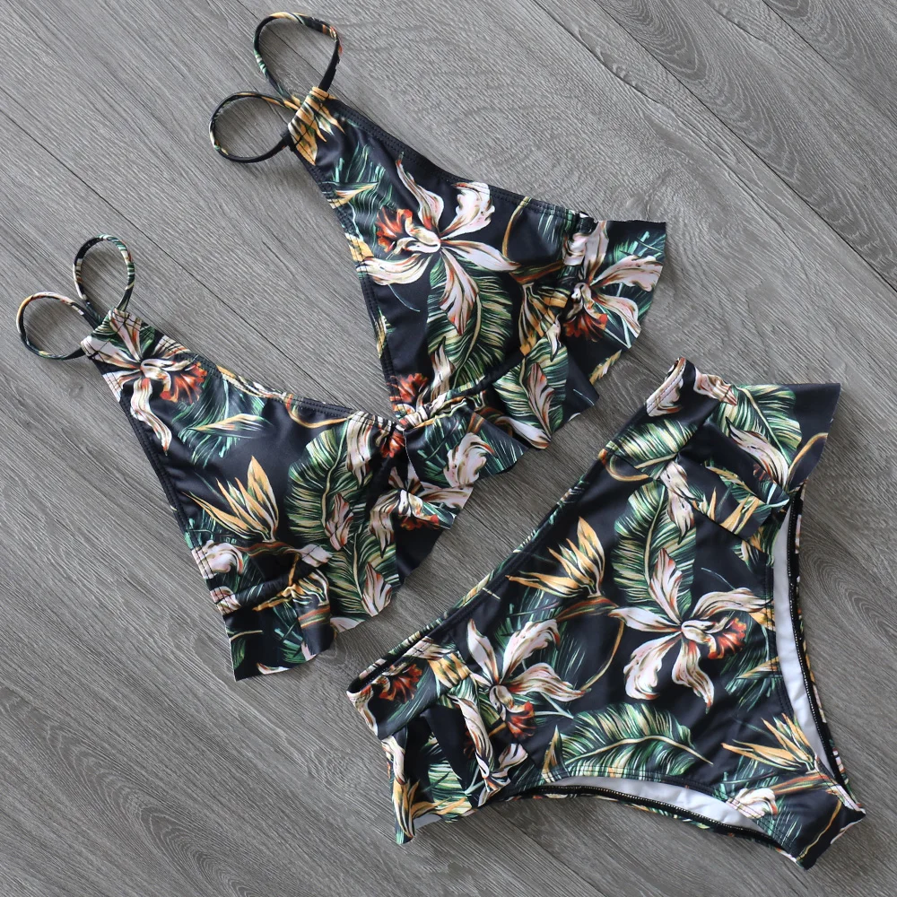 2020 Sexy Brazilian Bikini Set Push Up Women Swimsuit Padded Swimwear Halter Beach Wear Bathing Suit Swimming maillot biquini