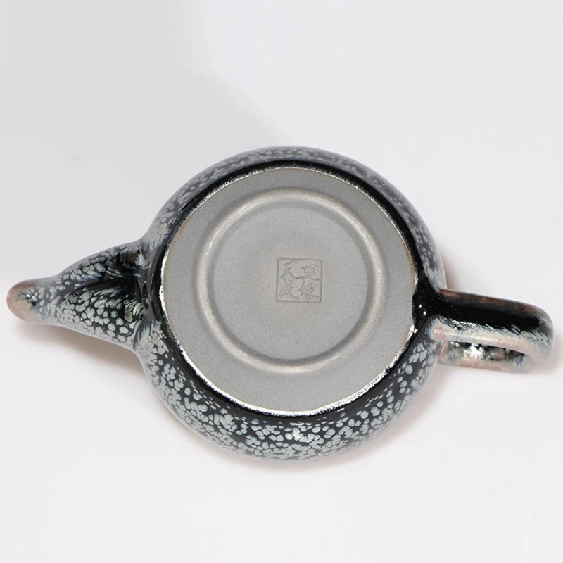 JZ136-teapot-tea-pot-filter-Tenmoku-teapot-beauties-handmade-porcelain-customized-gift-box-packed-authentic-JIANZHAN.jpg Jz136 Teáskanna Tea Edényszűrő Tenmoku Szépségek Kézzel Készített Porcelán Testreszabott Ajándékdoboz Csomagolt Hiteles/Jianzhan - Image 6