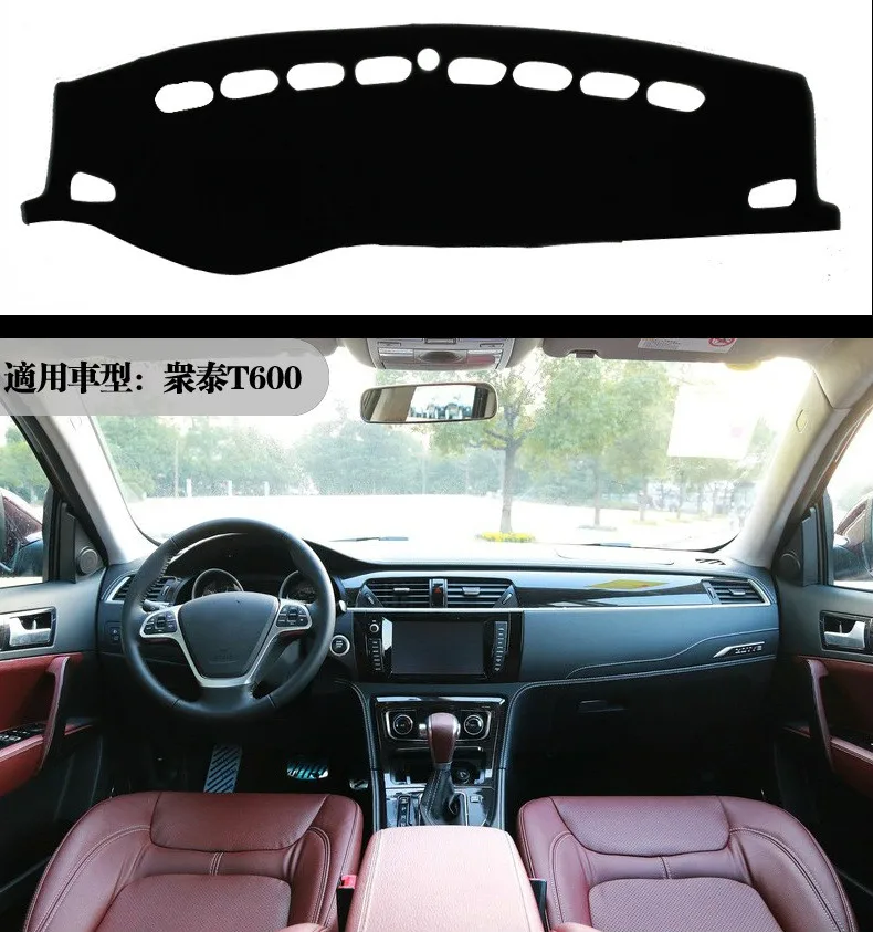 

Car Dashboard Cover For Zotye T600 2011 2012 2013 2014 2015 2016 2017 Dash Mat Pad Carpet Dashmat Sun Shade Pad Car Styling