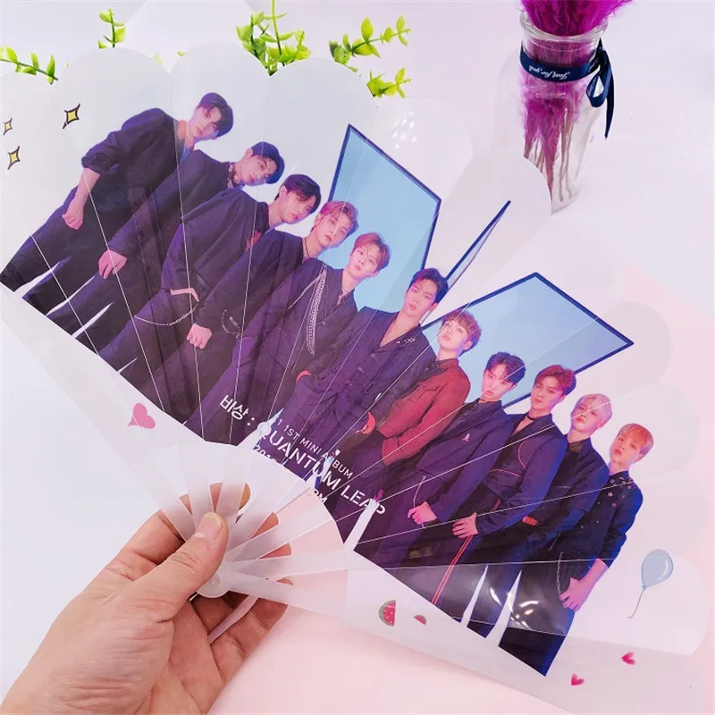 KPOP производство 101X1 квантовый прыжок ПВХ семь раз ручной вентилятор FLASH Fly High KIM YOHAN CHO SEUNGYOUN LEE HANGYUL FH101