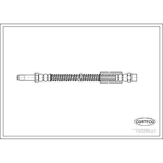 Шланг тормозной VOLVO: C70 I купе 2.0 T/2.3 T-5/2.5 T 97-02, S70