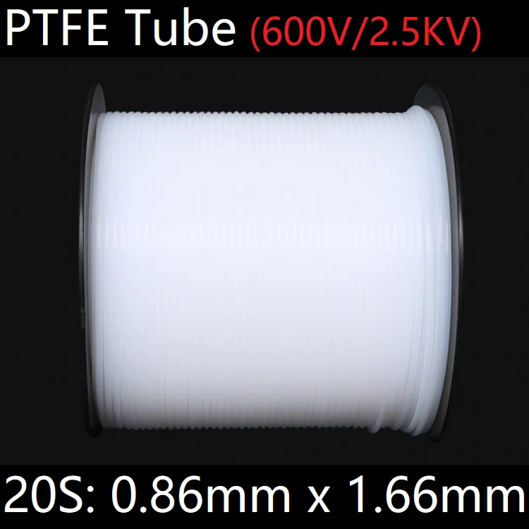 20S 0 86 мм x 1 66 PTFE трубка T eflon изолированная жесткая капиллярная F4 труба