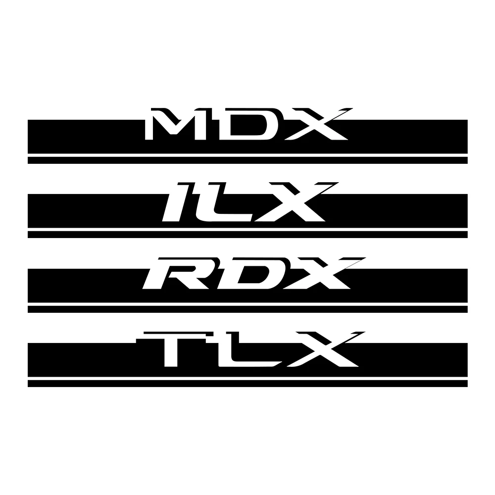 Стикер для автомобиля Acura TL UA6 UA7 LHD TSX CL9 CU2 MDX YD3 RSX RDX CDX NSX RL RLX ZDX аксессуары капот