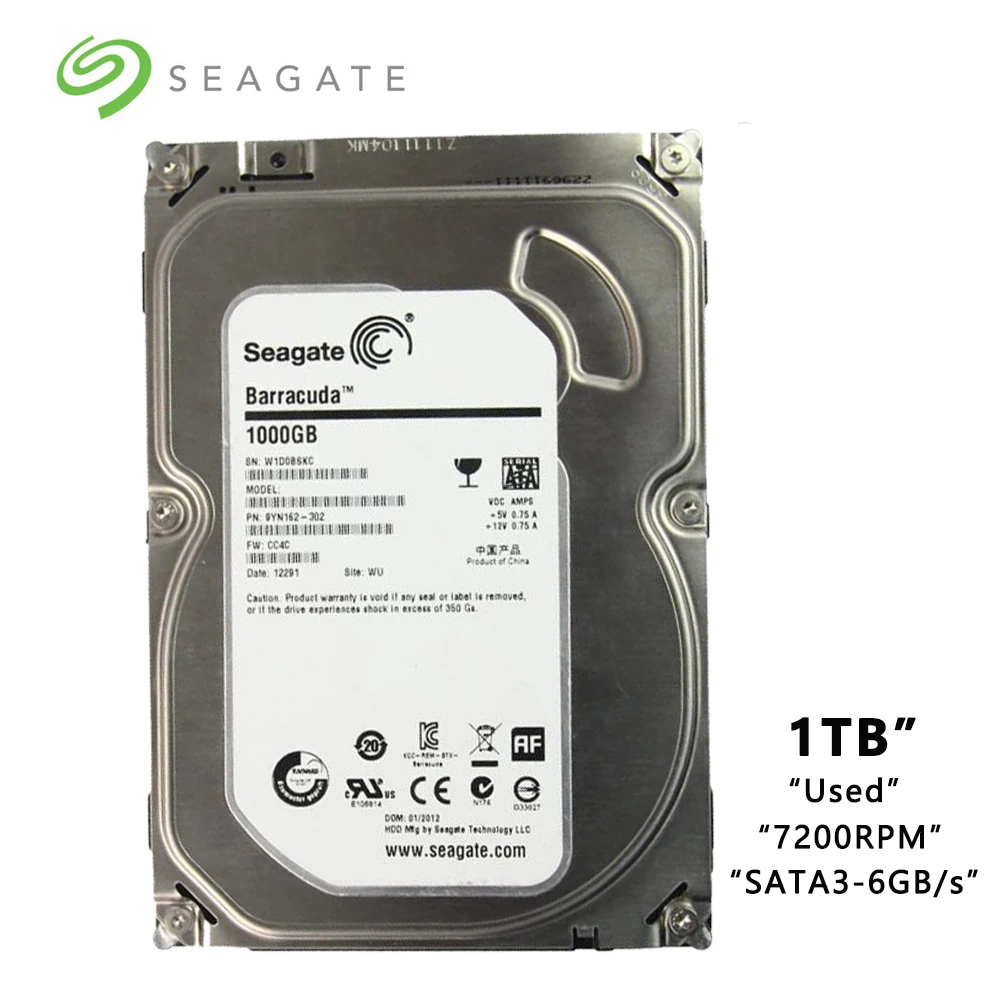 Detective koolhydraat niettemin Seagate Brand 1Tb Desktop Pc 3.5 "Interne Mechanische Harde Schijf Sata 3 6  Gb/s Hdd 1000 Gb 7200 Rpm 8 Mb/32 Mb Buffer|Interne Harde Schijven| -  AliExpress