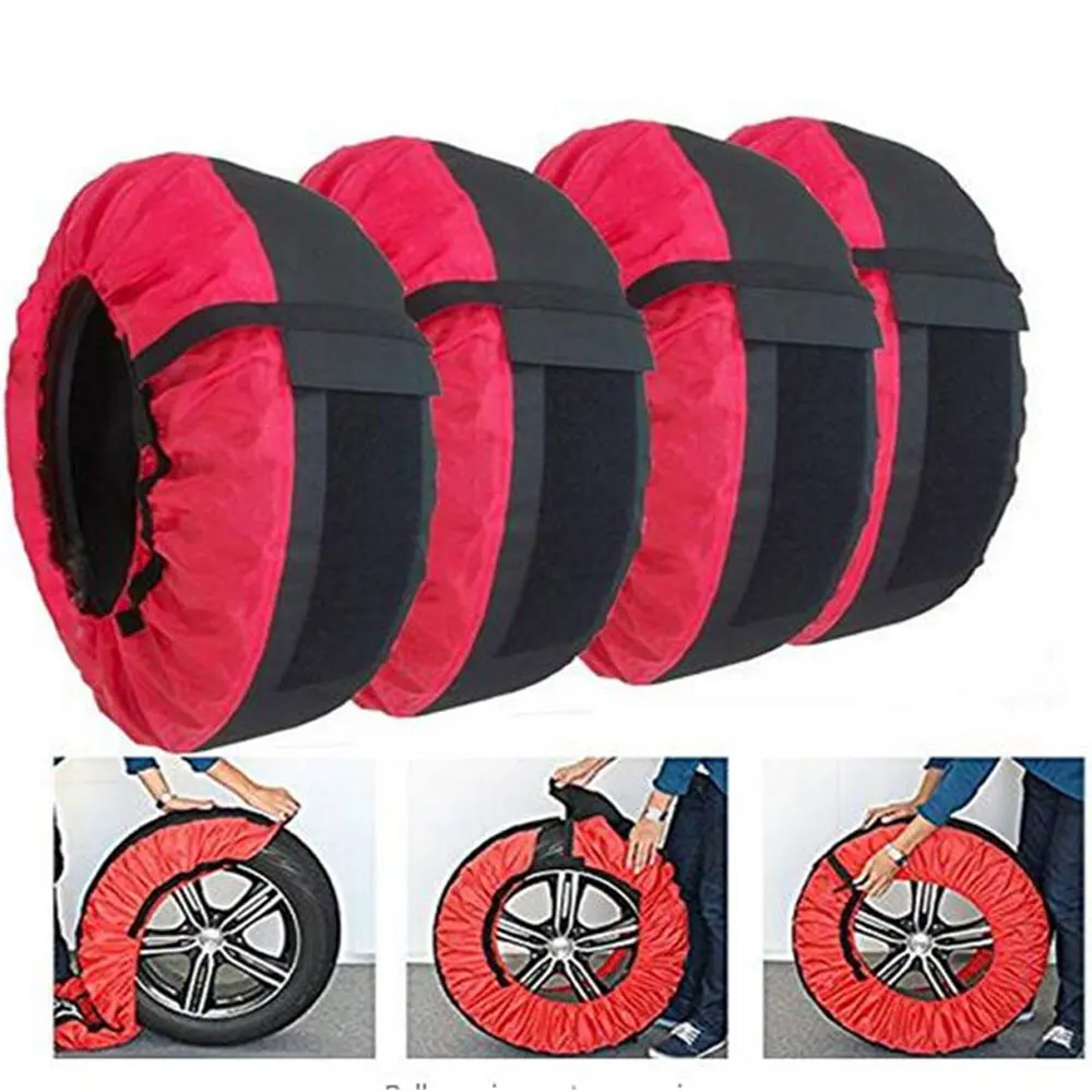 4 шт./компл. Съемная автомобильная запасная крышка колеса покрышки сумка