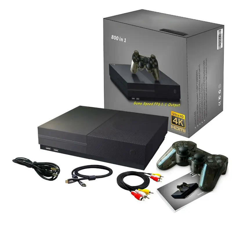 

Hot 3C-New X Pro Home Sensory Hd Video Game Machine 1280P 4K Hdmi Built-In 800 Games