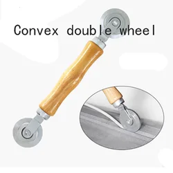 1 pcs Screen Window Spline Roller Rubber Strip Hook Gauze Wheel Home Window Installation Supplies Screen Rolling Hand Tool