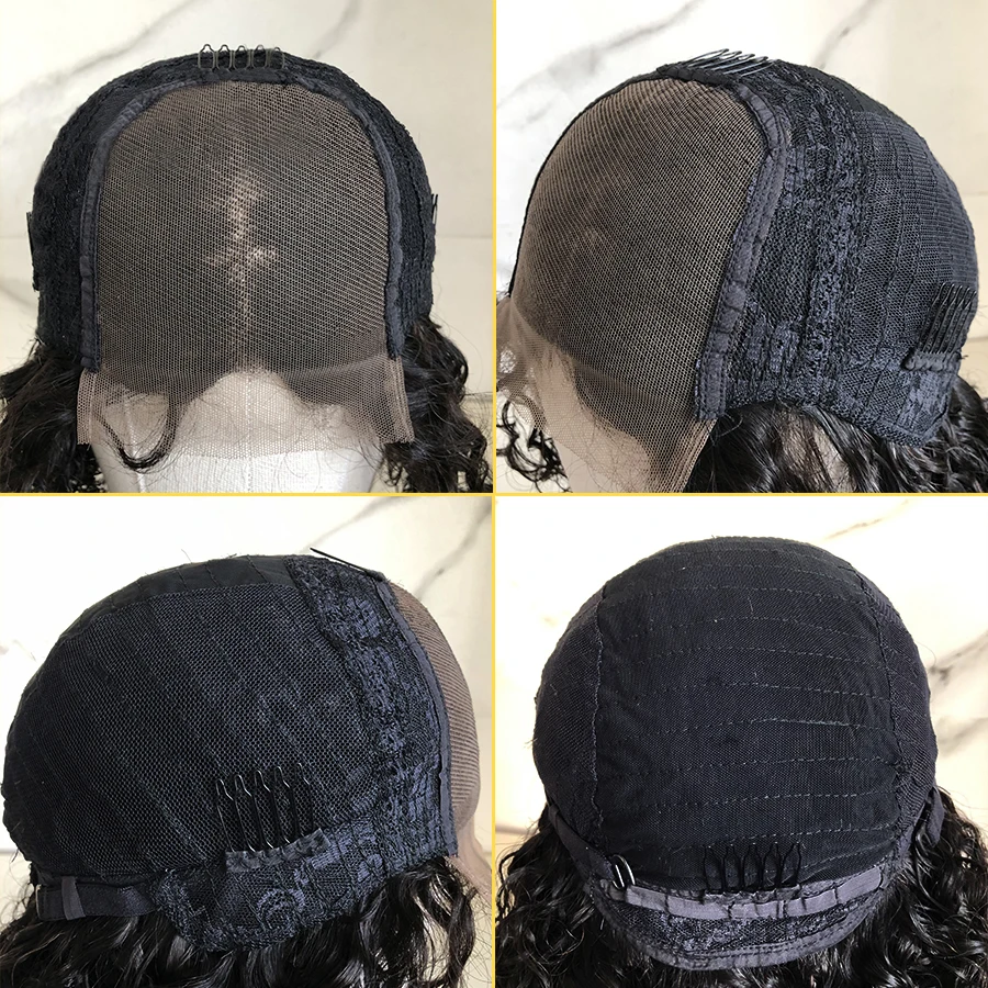 Frontais do Laço do Cabelo Brasileiras do Tampão do Couro Perucas Reto Natural Laço Transparente Preplucked Descorado Nós Cabeludo Falso 13*6 hd Cor 9 Cheap Apliques com cabelo humano